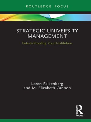 cover image of Strategic University Management